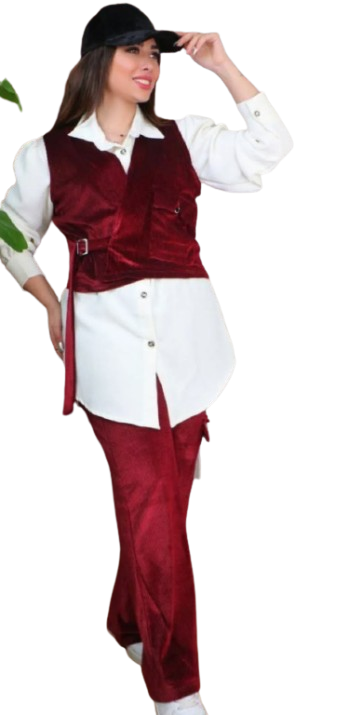 ست سه تیکه مخمل اقتصادی